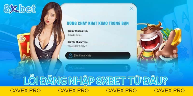 Cách Khắc Phục Lỗi Đăng Nhập 8XBET Đơn Giản Nhanh Chóng - Cavex
