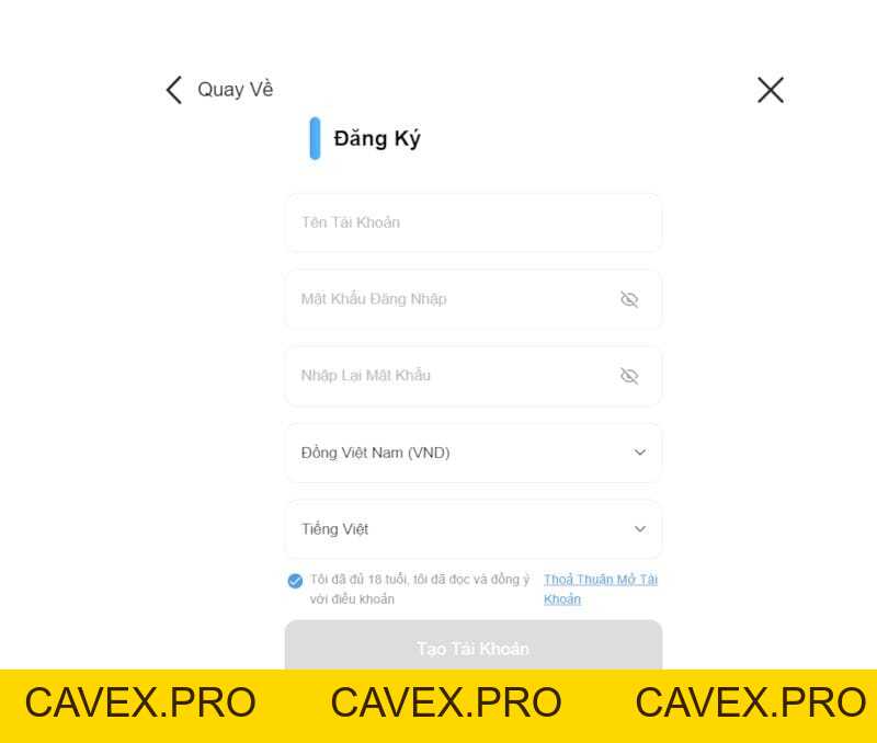 Đăng ký 8xbet | Hướng Dẫn Thao Tác Tạo Tài Khoản 8xbet Mới - Cavex
