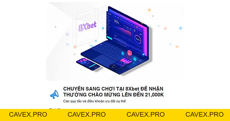 Khuyến mãi 8xbet | Trao thưởng hấp dẫn cho mọi thành viên - Cavex