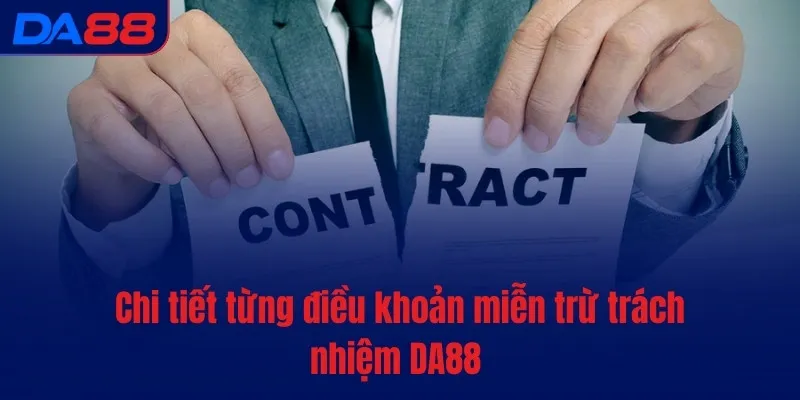 Chính sách miễn trừ trách nhiệm - Từ chối về các sự cố - Cavex