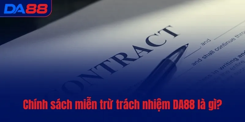 Chính sách miễn trừ trách nhiệm - Từ chối về các sự cố - Cavex