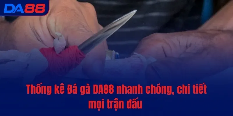Đá gà DA88 - Cược nhanh, tiền vào túi ào ào sau mỗi lượt - Cavex