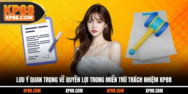 Miễn Trừ Trách Nhiệm KP88 Quy Định Chung Khi Cá Cược - Cavex