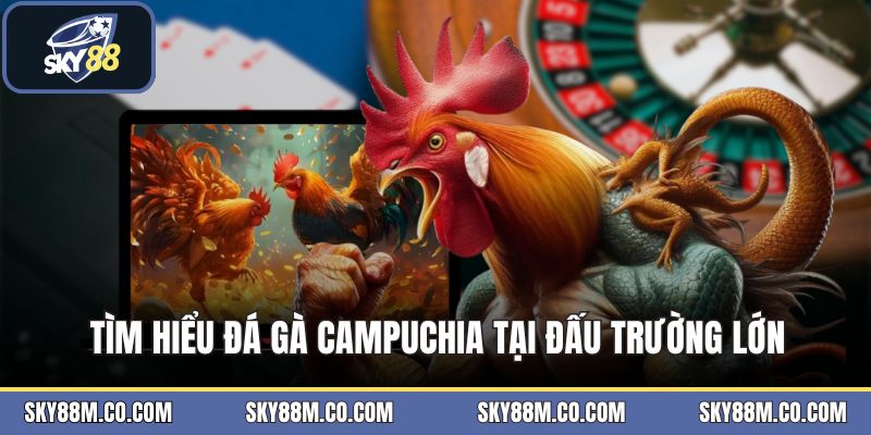 Đá Gà Campuchia - Loại Hình Giải Trí Đỉnh Cao Châu Á - Cavex